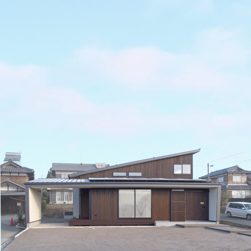 O-HAUS 丘の上に建つ モダンな和風住宅